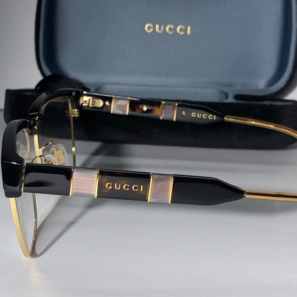 Authentic New GUCCI Men's Opticals GG0605O-30008100-010","description":"Frame Ma - Picture 6 of 12